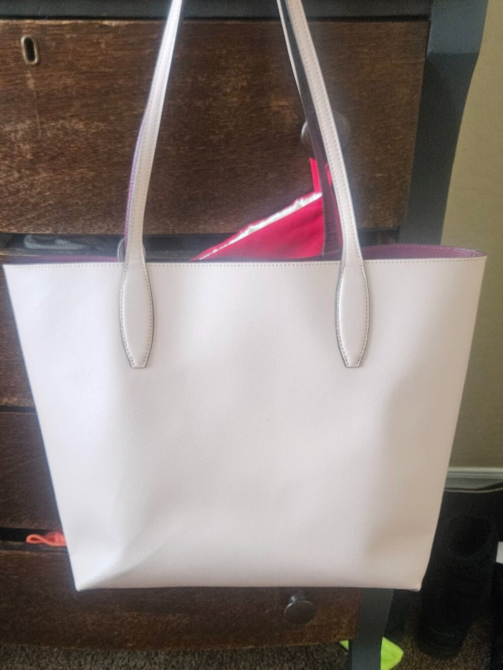 Euc Kate Spade Blush Pink Tote Bag - Picture 4 of 4